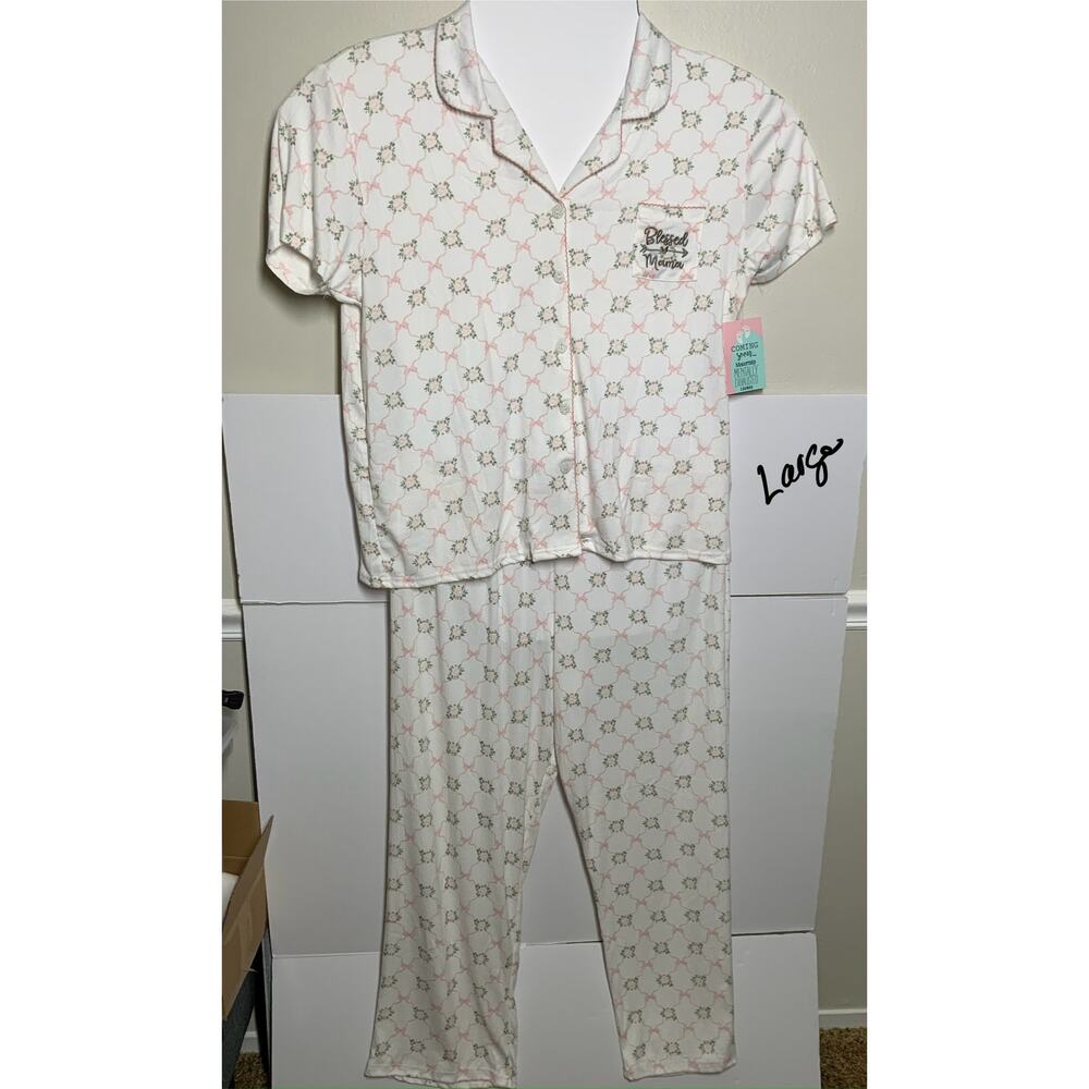 Mentally Exhausted Womens Pajamas Large
